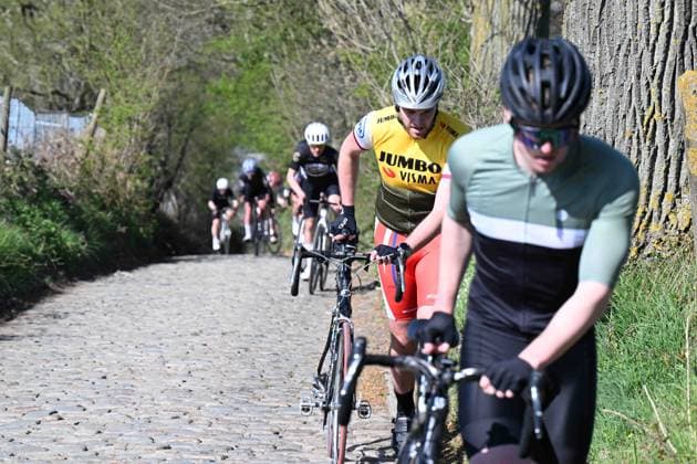 03-04-2025 Allenamento Tour Des Flandres 2025; Koppenberg; 