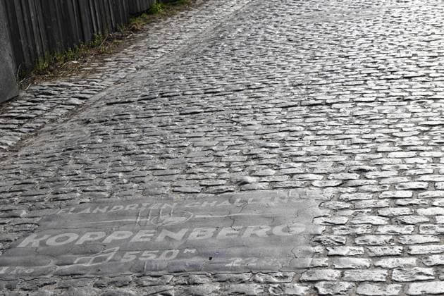 03-04-2025 Allenamento Tour Des Flandres 2025; Koppenberg; 