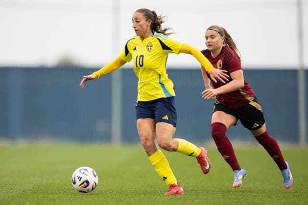 Football, Women, U23 international, Sweden - Belgium