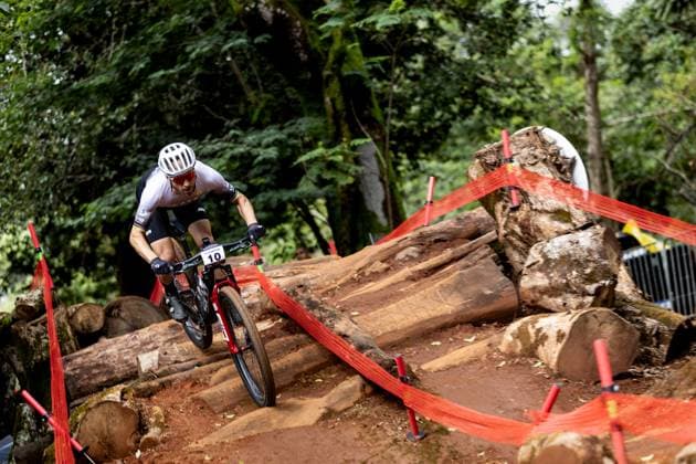 Whoop UCI Mountain Bike World Series ARAXÁ, MG - 03.04.2025: WHOOP UCI MOUNTAIN BIKE WORLD SERIES - Nino Schurter on the first day of training for the Araxá edition, in Minas Gerais, of the Whoop UCI Mountain Bike World Series 2025. (Photo: Gabriel Lima Fotoarena) x2716063x  GabrielxLima