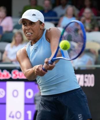 TENNIS 2025: Credit One Charleston Open APRIL 03 April 3, 2025: Madison Keys (USA) loses to Anna Kalinskaya (RUS) 6-2, 6-4, at the Credit One Charleston Open being played at Credit One Staduim in Charleston, South Carolina, {USA} Ã‚ÂLeslie Billman Tennisclix (Credit Image: Â Leslie Billman Cal Media) Charleston South Carolina USA EDITORIAL USE ONLY Copyright: xx ZUMA-20250403_zma_c04_159.jpg LesliexBillmanx csmphotothree372525