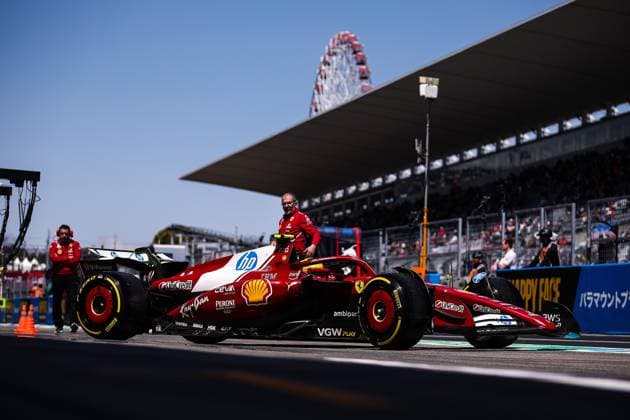 F1 - JAPANESE GRAND PRIX 2025 44 HAMILTON Lewis (gbr), Scuderia Ferrari SF-25, action during the Formula 1 Lenovo Japanese Grand Prix 2025, 3rd round of the 2025 FIA Formula One World Championship, WM, Weltmeisterschaft from April 4 to 6, 2025 on the Suzuka Circuit, in Suzuka, Japan - SuzukaJapan  Copyright: xEricxAlonsox