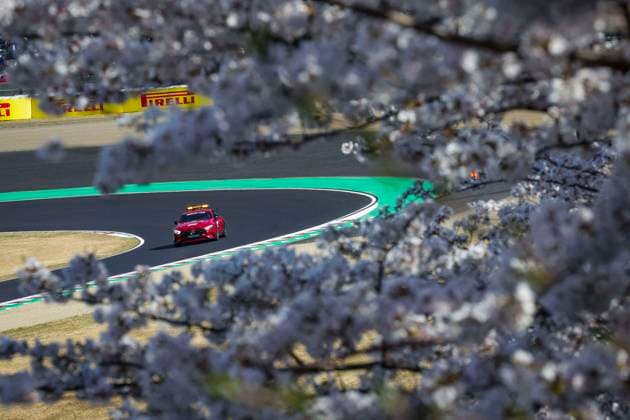 F1 - JAPANESE GRAND PRIX 2025 FIA Aston Martin DBX707 Medical Car during the Formula 1 Lenovo Japanese Grand Prix 2025, 3rd round of the 2025 FIA Formula One World Championship, WM, Weltmeisterschaft from April 4 to 6, 2025 on the Suzuka Circuit, in Suzuka, Japan - SuzukaJapan  Copyright: xFLORENTxGOODENx