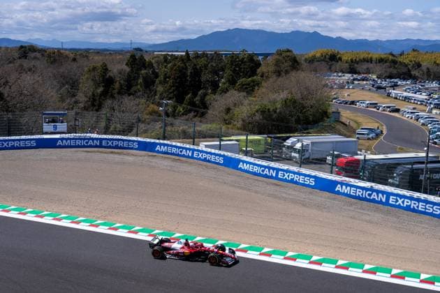 Formula 1 Japanese Grand Prix - GP Free Practice 1 and 2 - Suzuka Charles Leclerc (Mon) Of Scuderia Ferrari 16 during the Formula 1 Lenovo Japanese Grand Prix 2025 on Friday at the Suzuka International Circuit, Suzuka, Japan on April 4, 2025 Photo by Antoine Lapeyre ABACAPRESS.COM Suzuka Japan  Copyright: xLapeyrexAntoine ABACAx