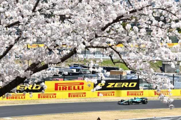 F1 Grand Prix Of Japan - Practice Aston Martin driver Fernando Alonso drives on track during the first practice session for the Japanese Grand Prix on April 4. Suzuka Japan  Copyright: xYusukexHaradax originalFilename:harada-notitle250404_np1uc.jpg