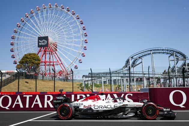 F1 Grand Prix Of Japan - Practice Max Verstappen of the Netherlands drives the (1) Oracle Red Bull Racing RB21 during practice ahead of the F1 Grand Prix of Japan at Suzuka Circuit in Suzuka, Japan, on April 4, 2025. Suzuka Mie Japan  Copyright: xPaddockerx originalFilename:paddocker-f1grandp250404_np5Yi.jpg
