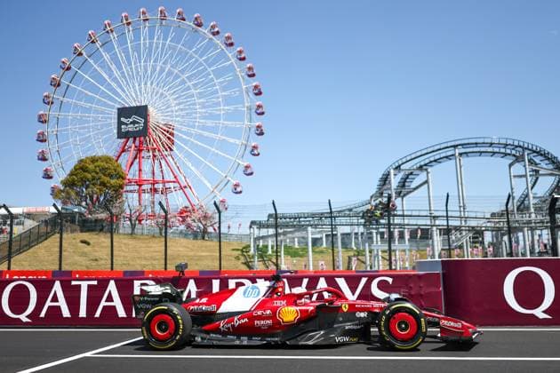 F1 Grand Prix Of Japan - Practice Charles Leclerc of Monaco drives the (16) Ferrari SF-25 during practice ahead of the F1 Grand Prix of Japan at Suzuka Circuit in Suzuka, Japan, on April 4, 2025. Suzuka Mie Japan  Copyright: xPaddockerx originalFilename:paddocker-f1grandp250404_npghf.jpg