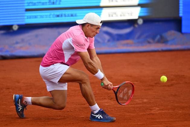 Tiriac Open, tennis, tenis, open, bucharest, sebastian baez, francisco comesana Sebastian Baez of Argentina in action against Francisco Comesana of Argentina during the Tiriac Open game in Bucharest, Romania, April 04, 2025. Alex Nicodim Imago Images Copyright: xAlexxNicodimx