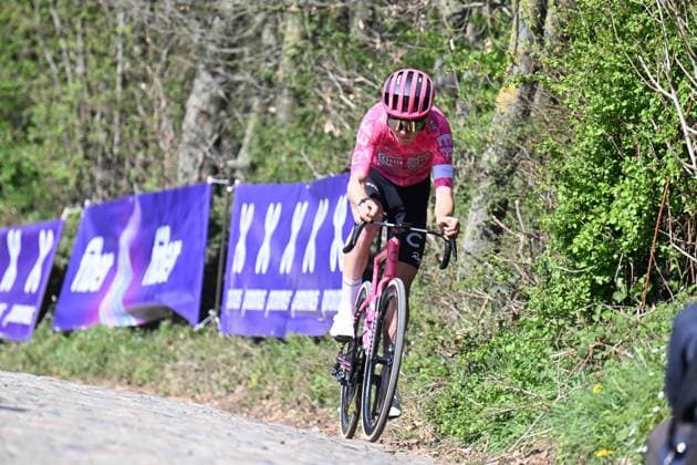 04-04-2025 Allenamento 2 Tour Des Flandres 2025; 2025, Ef Education - Easypost; Koppenberg; 