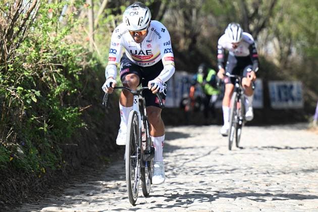 04-04-2025 Allenamento 2 Tour Des Flandres 2025; 2025, Uae Team Emirates - Xrg; Henao, Sergio; Koppenberg; 
