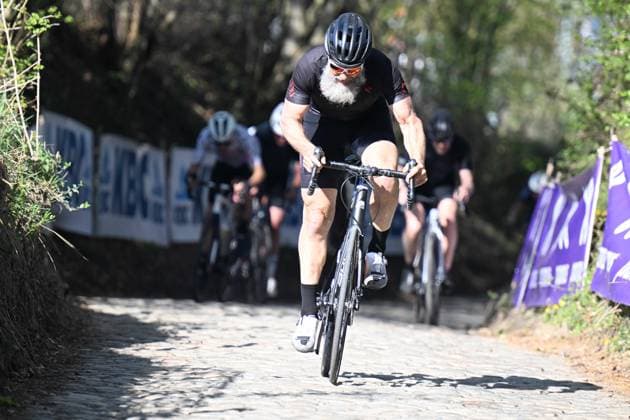 04-04-2025 Allenamento 2 Tour Des Flandres 2025; Koppenberg; 