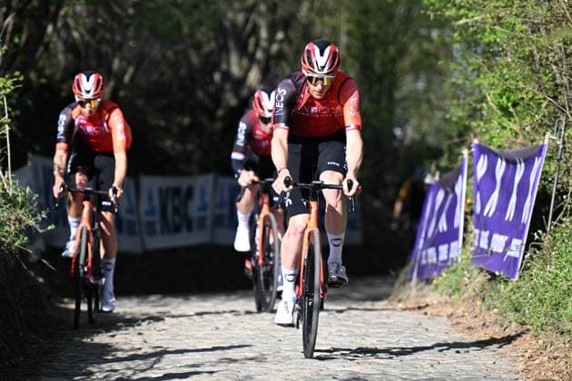 04-04-2025 Allenamento 2 Tour Des Flandres 2025; 2025, Ineos Grenadiers; Koppenberg; 