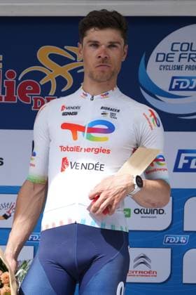 CYCLING - ROUTE ADELIE DE VITRE 2025 Paul PenhoÃ«t 0F Groupama FDJ during the Route AdÃ lie de VitrÃ 2025, UCI Europe Tour Cycling race, VitrÃ - VitrÃ (174,2 Km) in VitrÃ , France - Photo Laurent Lairys PSNEWZ VitrÃ France  Copyright: xLaurentxLairysx