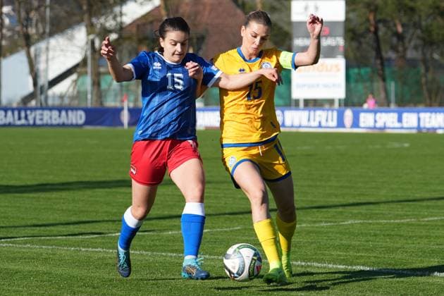 Football, Women, Nations League, Liechtenstein - Kazakhstan