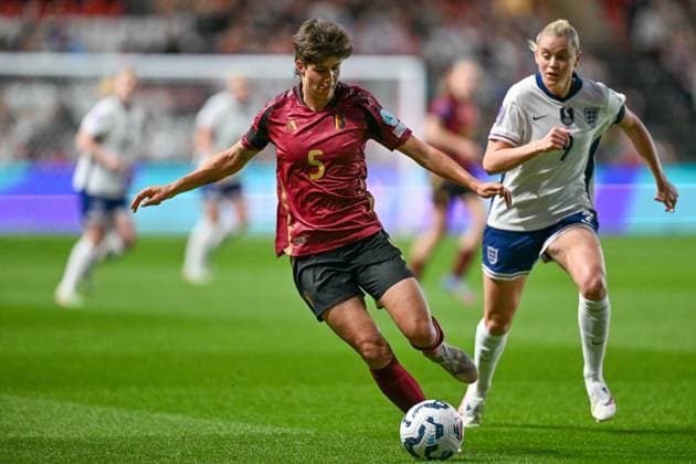 Football, Women, Nations League, England - Belgium