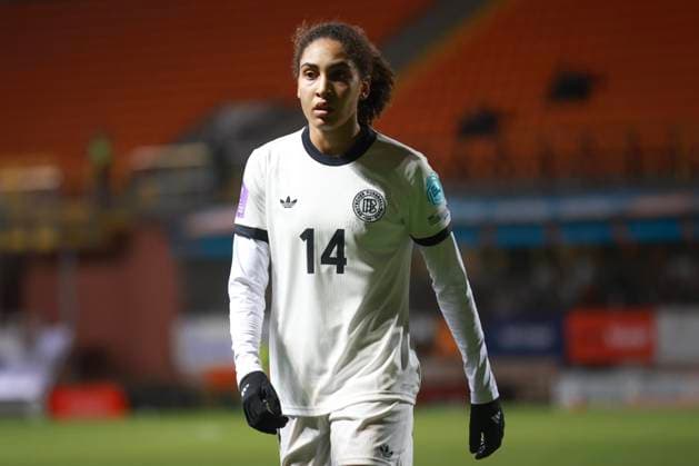 4th April 2025; Tannadice, Dundee, Scotland: Womens Nations League International Football, Scotland versus Germany; Cora Zicai of Germany  ActionPlus12769600 DavidxYoung