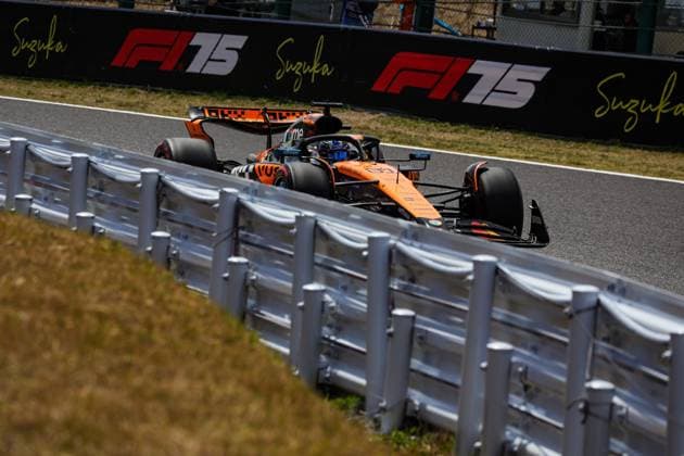 F1 - JAPANESE GRAND PRIX 2025 81 PIASTRI Oscar (aus), McLaren F1 Team MCL39, action during the Formula 1 Lenovo Japanese Grand Prix 2025, 3rd round of the 2025 FIA Formula One World Championship, WM, Weltmeisterschaft from April 4 to 6, 2025 on the Suzuka Circuit, in Suzuka, Japan - SuzukaJapan  Copyright: xFLORENTxGOODENx