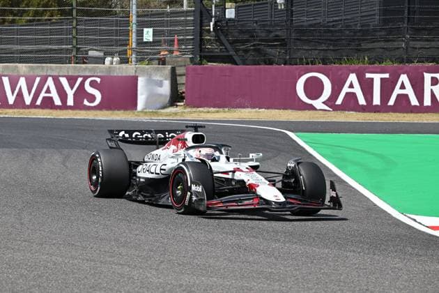 The Japanese Grand Prix In Suzuka, Third Practice Session Red Bull Racing driver Max Verstappen drives on track during the third practice session for the Japanese Grand Prix on April 5. SUzuka Japan  Copyright: xYusukexHaradax originalFilename:harada-notitle250405_npXXr.jpg
