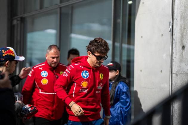 Charles Leclerc at GP Free Practice 1 and 2 - Formula 1 Japanese Grand Prix - Suzuka Charles Leclerc (Mon) Of Scuderia Ferrari 16 during the Formula 1 Lenovo Japanese Grand Prix 2025 on Saturday at the Suzuka International Circuit, Suzuka, Japan on April 5, 2025 . Photo by Antoine Lapeyre ABACAPRESS.COM Suzuka Japan  Copyright: xLapeyrexAntoine ABACAx