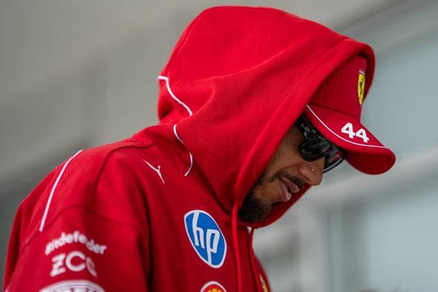 Lewis Hamilton at Formula 1 Japanese Grand Prix - GP Free Practice 1 and 2 - Suzuka Lewis Hamilton (Gbr) Of Scuderia Ferrari 44 during the Formula 1 Lenovo Japanese Grand Prix 2025 on Saturday at the Suzuka International Circuit, Suzuka, Japan on April 5, 2025. Photo by Antoine Lapeyre ABACAPRESS.COM Suzuka Japan  Copyright: xLapeyrexAntoine ABACAx