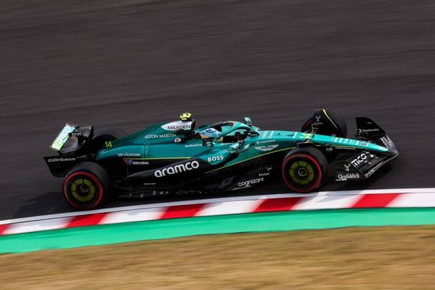F1 - JAPANESE GRAND PRIX 2025 14 ALONSO Fernando (spa), Aston Martin F1 Team AMR24, action during the Formula 1 Lenovo Japanese Grand Prix 2025, 3rd round of the 2025 FIA Formula One World Championship, WM, Weltmeisterschaft from April 4 to 6, 2025 on the Suzuka Circuit, in Suzuka, Japan - SuzukaJapan  Copyright: xEricxAlonsox