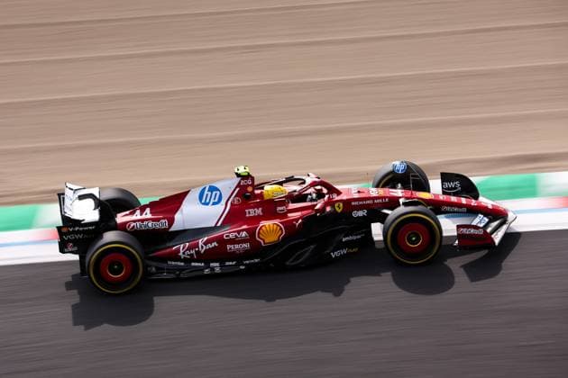 F1 - JAPANESE GRAND PRIX 2025 44 HAMILTON Lewis (gbr), Scuderia Ferrari SF-25, action during the Formula 1 Lenovo Japanese Grand Prix 2025, 3rd round of the 2025 FIA Formula One World Championship, WM, Weltmeisterschaft from April 4 to 6, 2025 on the Suzuka Circuit, in Suzuka, Japan - SuzukaJapan  Copyright: xEricxAlonsox
