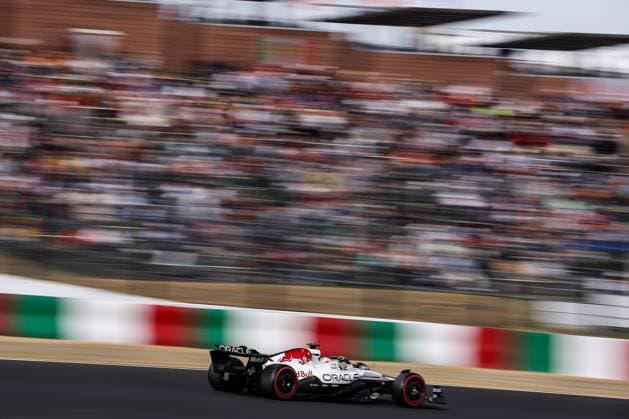 F1 - JAPANESE GRAND PRIX 2025 01 VERSTAPPEN Max (nld), Red Bull Racing RB21, action during the Formula 1 Lenovo Japanese Grand Prix 2025, 3rd round of the 2025 FIA Formula One World Championship, WM, Weltmeisterschaft from April 4 to 6, 2025 on the Suzuka Circuit, in Suzuka, Japan - SuzukaJapan  Copyright: xEricxAlonsox