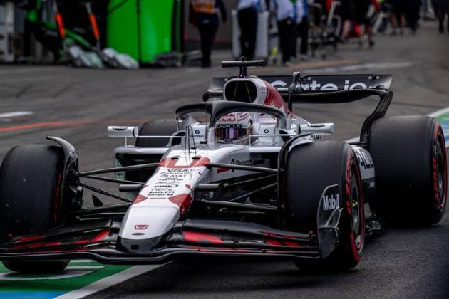 SUZUKA, JAPAN: Max Verstappen, racing for the Red Bull Racing team during the 2025 Formula 1 Japanese Grand Prix at the Suzuka International Racing Course in Suzuka, Japan