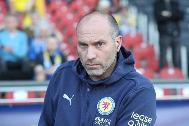 04.04.2025, xtgx, Fussball 2. Bundesliga, Eintracht Braunschweig - SC Paderborn 07 emspor, v.l. Daniel Scherning (Braunschweig, Trainer) Portrait, Portraet, Einzelbild (DFL DFB REGULATIONS PROHIBIT ANY USE OF PHOTOGRAPHS as IMAGE SEQUENCES and or QUASI-VIDEO) Braunschweig *** 04 04 2025, xtgx, Fußball 2 Bundesliga, Eintracht Braunschweig SC Paderborn 07 emspor, v l Daniel Scherning Braunschweig, Trainer Portrait, Portraet, Einzelbild DFL DFB REGULATIONS PROHIBIT ANY USE OF PHOTOGRAPHS as IMAGE SEQUENCES and or QUASI VIDEO Braunschweig