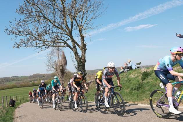 Eijsden, 05-04-2025, cycling, Volta NXT Classic 2025, men, Volta NXT Classic 2025, through the beautiful Limburg hills Volta NXT Classic 2025, Men  x28610378x Copyright: