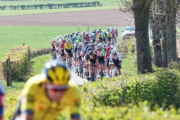 Eijsden, 05-04-2025, cycling, Volta NXT Classic 2025, men, Volta NXT Classic 2025, through the beautiful Limburg hills Volta NXT Classic 2025, Men  x28610405x Copyright: