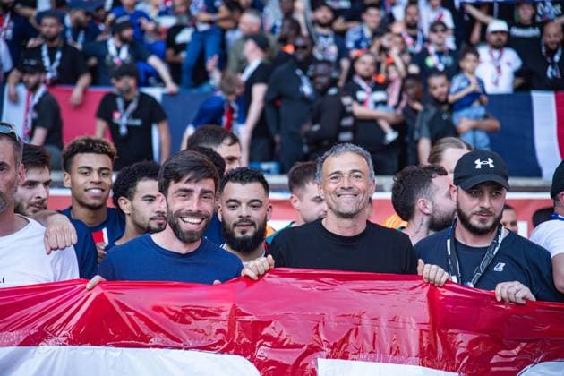 FOOTBALL Paris SG vs Angers SCO - Ligue 1 - JournÃ e 28 - 05 04 2025 Luis Enrique (Paris SG) ParisFrance  Copyright: xBaptistexAutissierx