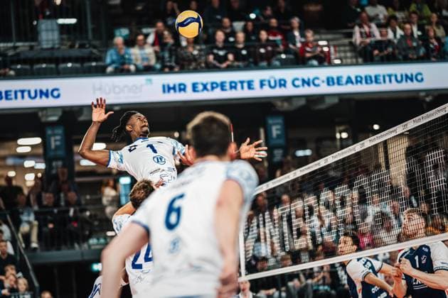Volleyball, SVG Lüneburg - VfB Friedrichshafen
