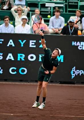 April 5, 2025, Houston, Tx, United States of America: JENSON BROOKSBY during the quarter finals between Tommy Paul (USA) and Jenson Brooksby (USA) in the Men s Clay Court Championships on April 3, 2025 at the River Oaks Country Club in Houston, Texas. Houston United States of America - ZUMAw132 20250405_zap_w132_053 Copyright: xTomxWalkox