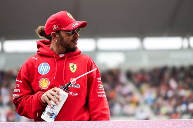 F1 Grand Prix Of Japan Lewis Hamilton of Great Britain and Scuderia Ferrari looks on before the F1 Grand Prix of Japan at Suzuka Circuit in Suzuka, Japan, on April 6, 2025. Suzuka Mie Japan  Copyright: xPaddockerx originalFilename:paddocker-f1grandp250406_npmv2.jpg