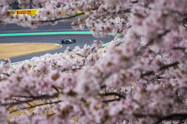 F1 - JAPANESE GRAND PRIX 2025 12 KIMI ANTONELLI Andrea (ita), Mercedes AMG F1 Team W16, action during the Formula 1 Lenovo Japanese Grand Prix 2025, 3rd round of the 2025 FIA Formula One World Championship, WM, Weltmeisterschaft from April 4 to 6, 2025 on the Suzuka Circuit, in Suzuka, Japan - SuzukaJapan  Copyright: xFLORENTxGOODENx