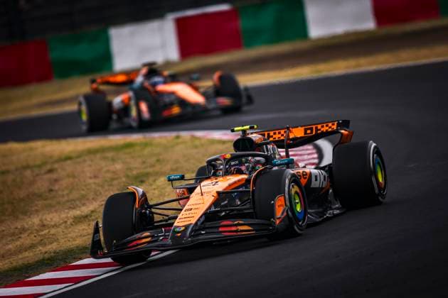 F1 - JAPANESE GRAND PRIX 2025 04 NORRIS Lando (gbr), McLaren F1 Team MCL39, action during the Formula 1 Lenovo Japanese Grand Prix 2025, 3rd round of the 2025 FIA Formula One World Championship, WM, Weltmeisterschaft from April 4 to 6, 2025 on the Suzuka Circuit, in Suzuka, Japan - SuzukaJapan  Copyright: xEricxAlonsox