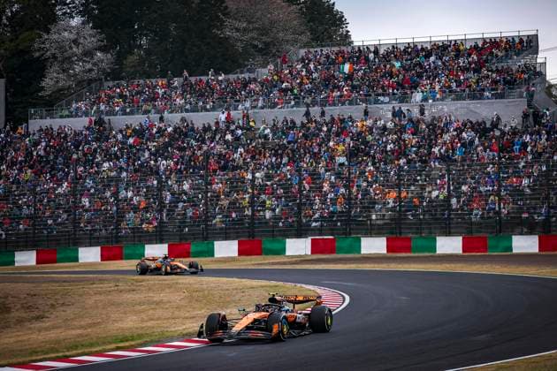F1 - JAPANESE GRAND PRIX 2025 04 NORRIS Lando (gbr), McLaren F1 Team MCL39, action during the Formula 1 Lenovo Japanese Grand Prix 2025, 3rd round of the 2025 FIA Formula One World Championship, WM, Weltmeisterschaft from April 4 to 6, 2025 on the Suzuka Circuit, in Suzuka, Japan - SuzukaJapan  Copyright: xEricxAlonsox