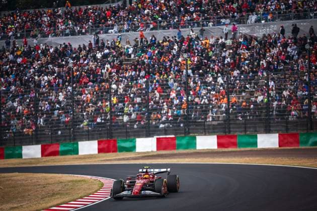 F1 - JAPANESE GRAND PRIX 2025 44 HAMILTON Lewis (gbr), Scuderia Ferrari SF-25, action during the Formula 1 Lenovo Japanese Grand Prix 2025, 3rd round of the 2025 FIA Formula One World Championship, WM, Weltmeisterschaft from April 4 to 6, 2025 on the Suzuka Circuit, in Suzuka, Japan - SuzukaJapan  Copyright: xEricxAlonsox