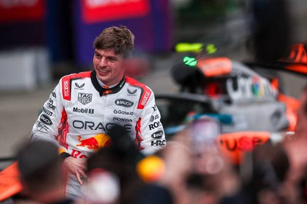 F1 - JAPANESE GRAND PRIX 2025 VERSTAPPEN Max (ned), Red Bull Racing RB21, portrait celebration during the Formula 1 Lenovo Japanese Grand Prix 2025, 3rd round of the 2025 FIA Formula One World Championship, WM, Weltmeisterschaft from April 4 to 6, 2025 on the Suzuka Circuit, in Suzuka, Japan - SuzukaJapan  Copyright: xEricxAlonsox