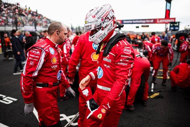 F1 - JAPANESE GRAND PRIX 2025 LECLERC Charles (mco), Scuderia Ferrari SF-25, portrait during the Formula 1 Lenovo Japanese Grand Prix 2025, 3rd round of the 2025 FIA Formula One World Championship, WM, Weltmeisterschaft from April 4 to 6, 2025 on the Suzuka Circuit, in Suzuka, Japan - SuzukaJapan  Copyright: xEricxAlonsox