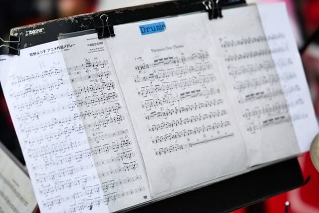 F1 Grand Prix Of Japan The F1 theme music score is presented before the F1 Grand Prix of Japan at Suzuka Circuit in Suzuka, Japan, on April 6, 2025. Suzuka Mie Japan  Copyright: xPaddockerx originalFilename:paddocker-f1grandp250406_np6by.jpg