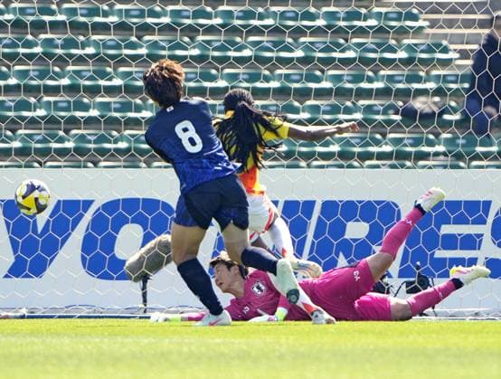 Football, Women, Test match, Japan - Colombia