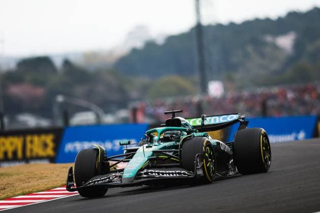 F1 - JAPANESE GRAND PRIX 2025 18 STROLL Lance (can), Aston Martin F1 Team AMR25, action during the Formula 1 Lenovo Japanese Grand Prix 2025, 3rd round of the 2025 FIA Formula One World Championship, WM, Weltmeisterschaft from April 4 to 6, 2025 on the Suzuka Circuit, in Suzuka, Japan - SuzukaJapan  Copyright: xEricxAlonsox