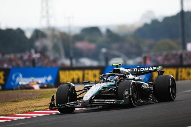 F1 - JAPANESE GRAND PRIX 2025 12 KIMI ANTONELLI Andrea (ita), Mercedes AMG F1 Team W16, action during the Formula 1 Lenovo Japanese Grand Prix 2025, 3rd round of the 2025 FIA Formula One World Championship, WM, Weltmeisterschaft from April 4 to 6, 2025 on the Suzuka Circuit, in Suzuka, Japan - SuzukaJapan  Copyright: xEricxAlonsox