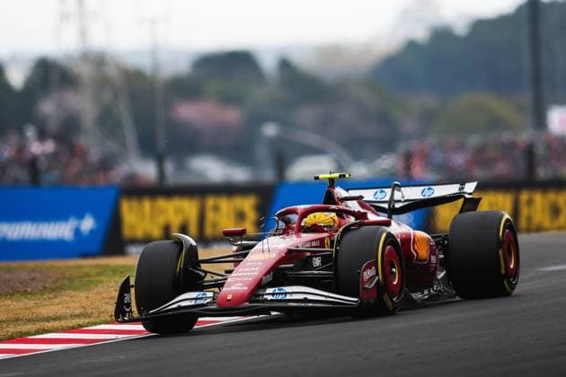 F1 - JAPANESE GRAND PRIX 2025 44 HAMILTON Lewis (gbr), Scuderia Ferrari SF-25, action during the Formula 1 Lenovo Japanese Grand Prix 2025, 3rd round of the 2025 FIA Formula One World Championship, WM, Weltmeisterschaft from April 4 to 6, 2025 on the Suzuka Circuit, in Suzuka, Japan - SuzukaJapan  Copyright: xEricxAlonsox