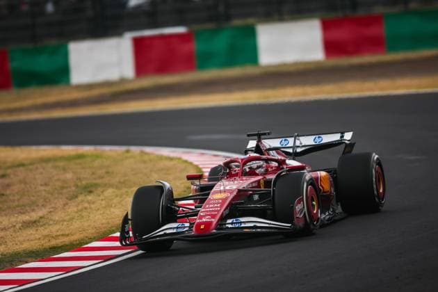 F1 - JAPANESE GRAND PRIX 2025 16 LECLERC Charles (mco), Scuderia Ferrari SF-25, action during the Formula 1 Lenovo Japanese Grand Prix 2025, 3rd round of the 2025 FIA Formula One World Championship, WM, Weltmeisterschaft from April 4 to 6, 2025 on the Suzuka Circuit, in Suzuka, Japan - SuzukaJapan  Copyright: xEricxAlonsox