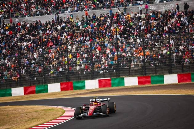 F1 - JAPANESE GRAND PRIX 2025 44 HAMILTON Lewis (gbr), Scuderia Ferrari SF-25, action during the Formula 1 Lenovo Japanese Grand Prix 2025, 3rd round of the 2025 FIA Formula One World Championship, WM, Weltmeisterschaft from April 4 to 6, 2025 on the Suzuka Circuit, in Suzuka, Japan - SuzukaJapan  Copyright: xEricxAlonsox