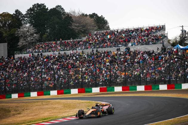 F1 - JAPANESE GRAND PRIX 2025 81 PIASTRI Oscar (aus), McLaren F1 Team MCL39, action during the Formula 1 Lenovo Japanese Grand Prix 2025, 3rd round of the 2025 FIA Formula One World Championship, WM, Weltmeisterschaft from April 4 to 6, 2025 on the Suzuka Circuit, in Suzuka, Japan - SuzukaJapan  Copyright: xEricxAlonsox