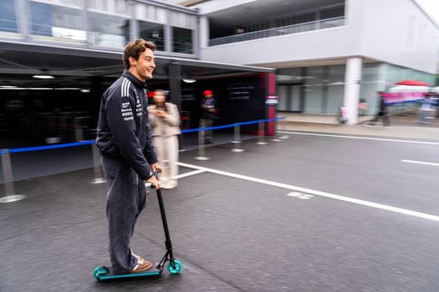 Formula 1 Japanese Grand Prix - Race Day - Suzuka George Russell (Gbr) Of Mercedes-Amg Petronas F1 Team 63 during the Formula 1 Lenovo Japanese Grand Prix 2025 on Race Day at the Suzuka International Circuit, Suzuka, Japan on April 6, 2025 Credit: Photo by Antoine Lapeyre ABACAPRESS.COM Suzuka Japan  Copyright: xLapeyrexAntoine ABACAx